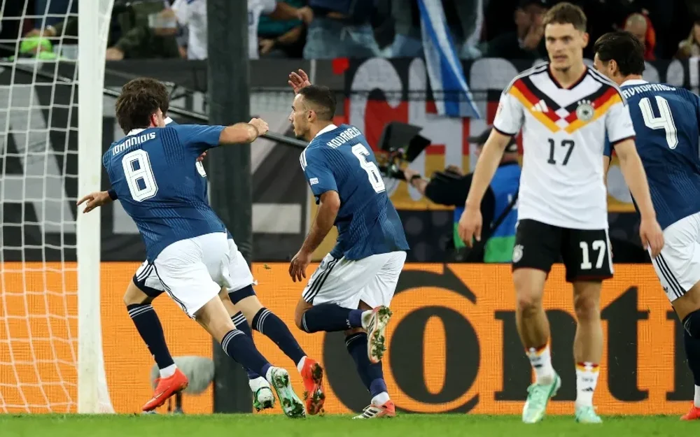 Grecia sorprende a Alemania en la Nations League y complica al equipo de Klopp