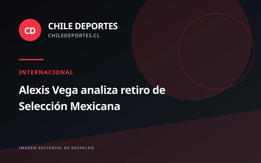 Alexis Vega evalúa dejar la Selección Mexicana tras quedar fuera de la primera convocatoria de Rafael Márquez