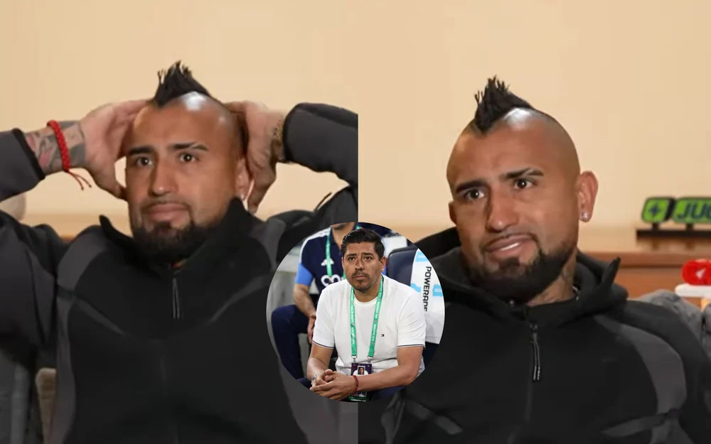 Vidal cuestiona los cambios de Córdova en el amistoso entre Chile y Estados Unidos