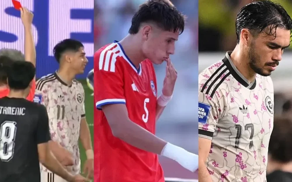 La Roja vuelve a terminar con menos jugadores: expulsiones de Cepeda y Suazo en la derrota ante Canadá