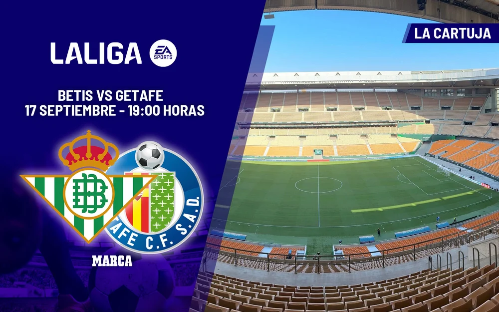 Betis y Getafe se miden en La Cartuja en medio de una semana cargada para el cuadro verdiblanco