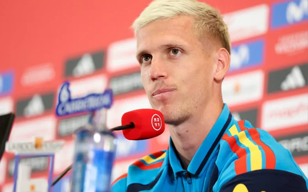 Dani Olmo recibió una ovación en la previa de España vs Croacia por su donación a Vukovar