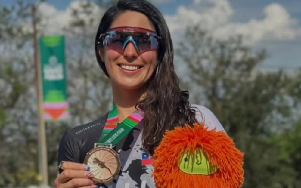 Danae Gómez gana el bronce en Inline Downhill y abre el medallero de Chile en los World Roller Games 2026