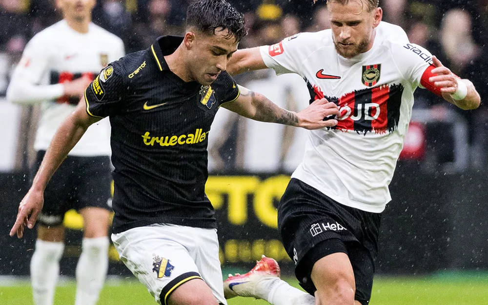 Assadi asiste en un partido de once goles: AIK cae 6-5 ante Brommapojkarna