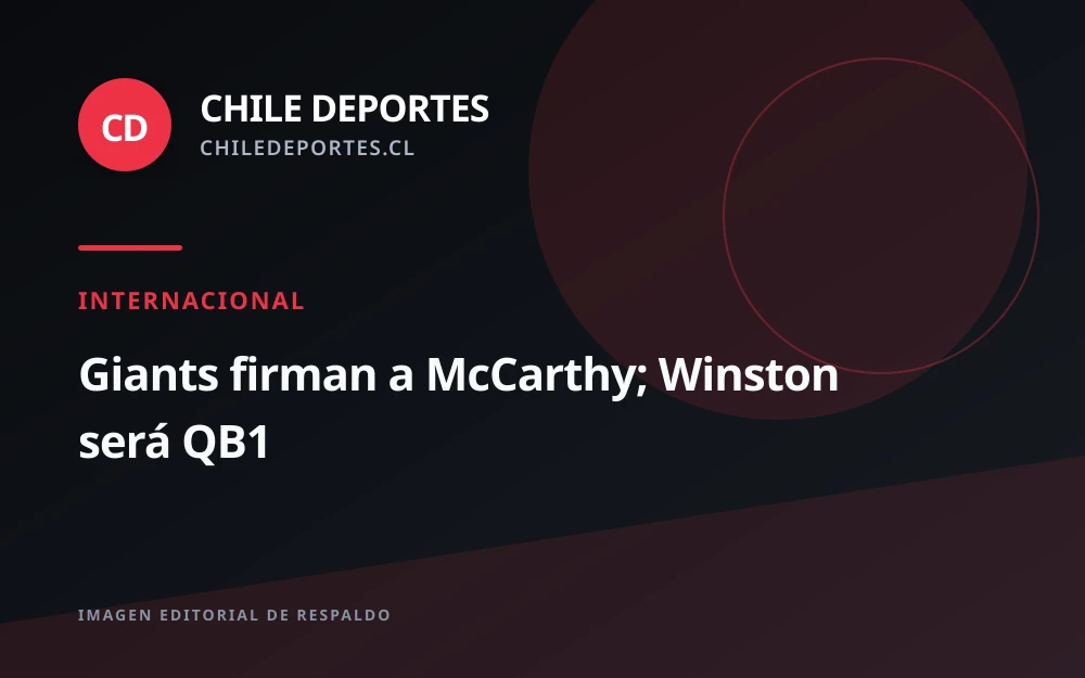 Giants suman a J.J. McCarthy y Jameis Winston queda como QB1