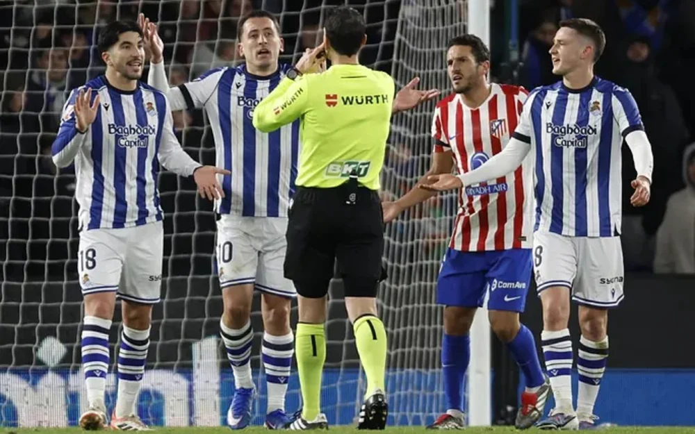 La Real Sociedad acumula siete años sin vencer al Atlético de Madrid en LaLiga