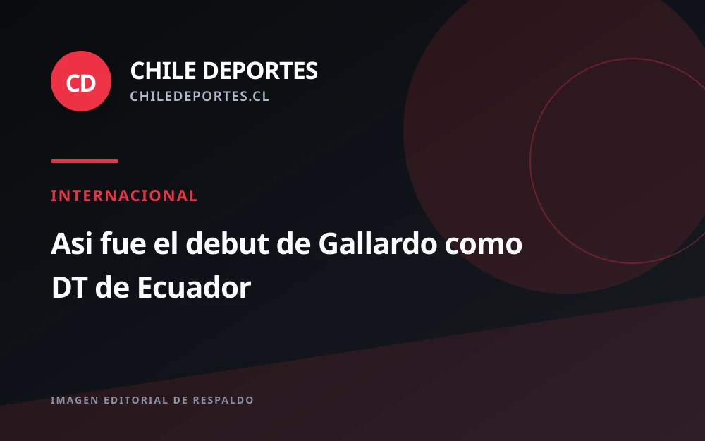 Gallardo debuta al mando de Ecuador con derrota ante Corea del Sur
