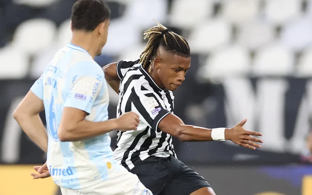 Botafogo vuelve al triunfo ante Gremio en un duelo que se definió en el cierre