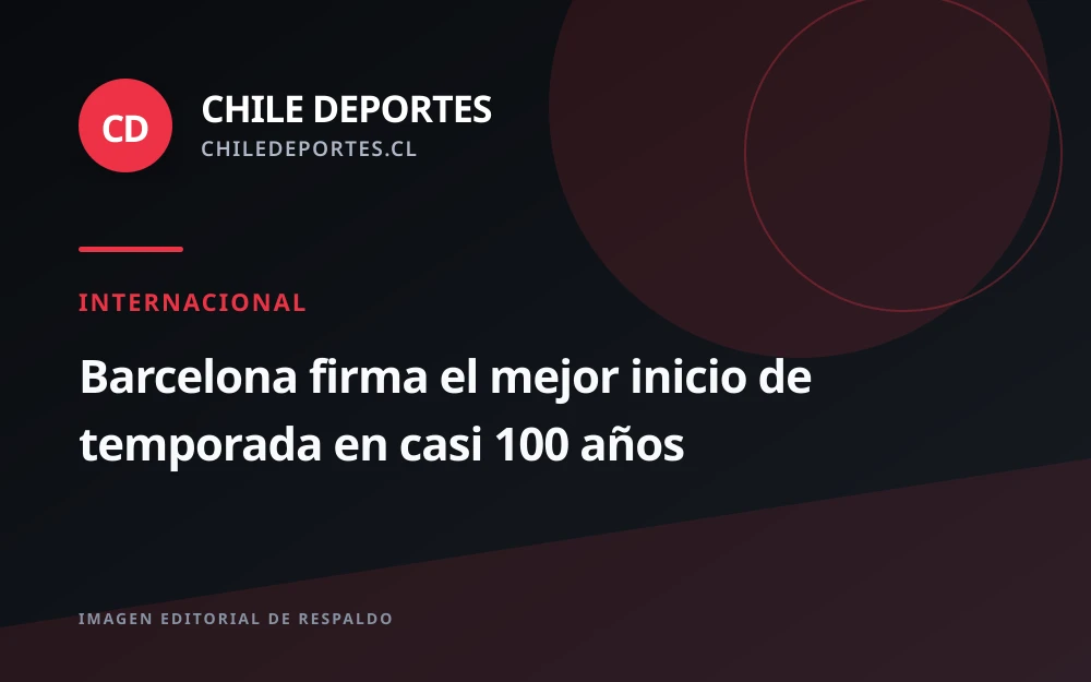 Barcelona iguala su mejor arranque goleador en casi un siglo