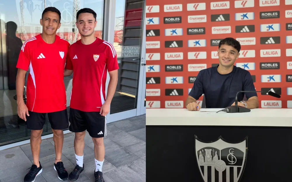 Renato Morales, juvenil formado en Cobresal, es oficializado como refuerzo del Sevilla