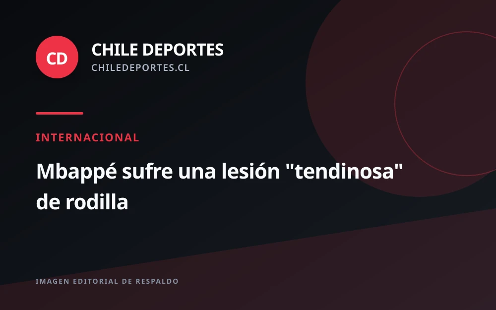 Francia confirma lesión tendinosa de rodilla en Kylian Mbappé y lo desafecta de la concentración