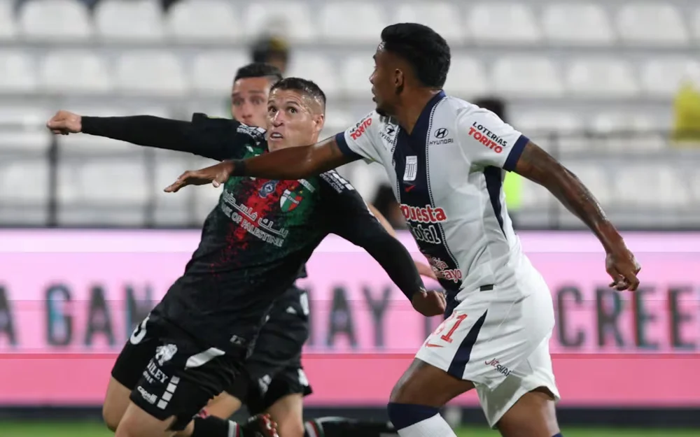 Palestino venció 2-1 a Alianza Lima en amistoso internacional en Perú