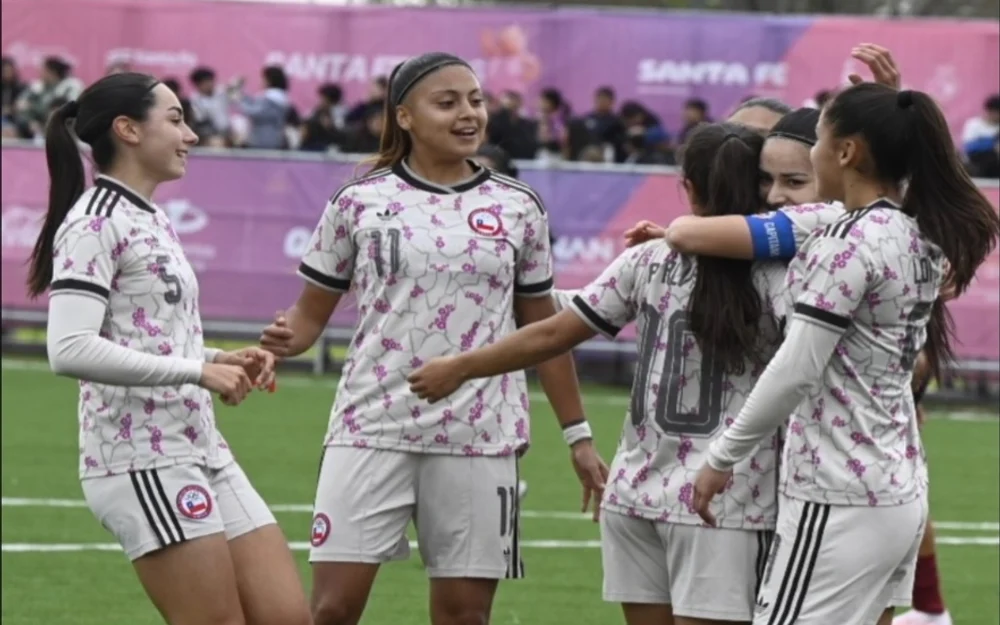 La Roja Femenina Sub 20 golea a Venezuela y se acerca al oro en los Suramericanos 2026