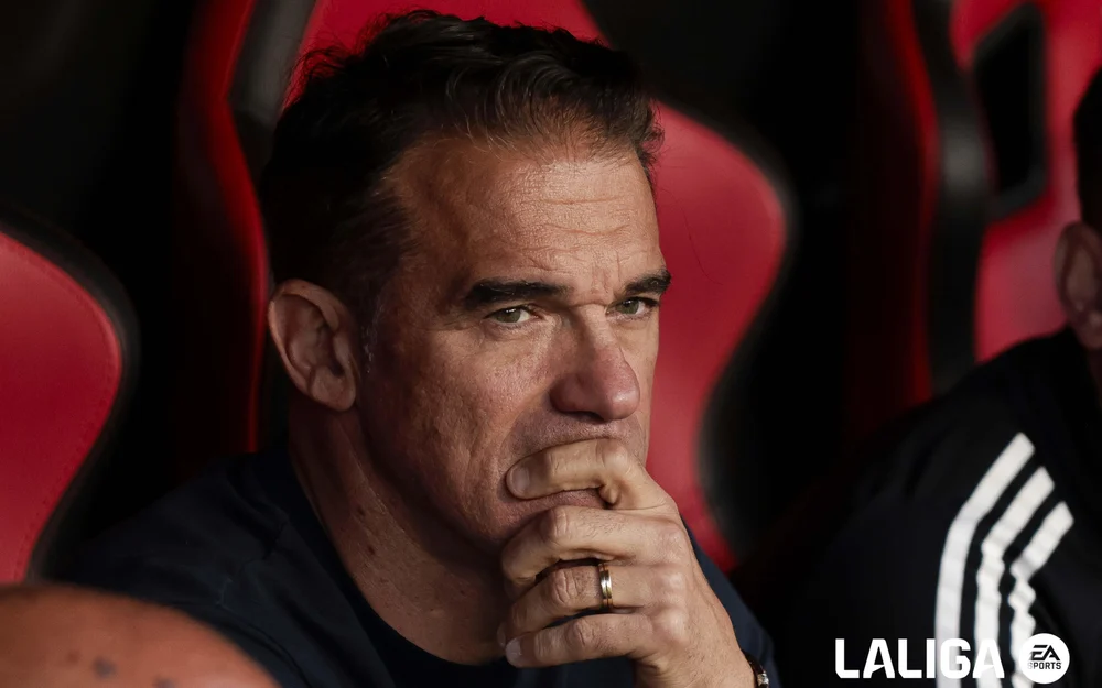 Luis García Plaza evalúa el triunfo del Sevilla en Riazor: "Nos hemos quedado cortos"