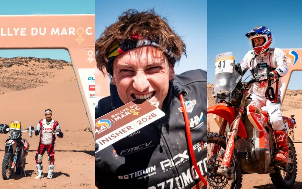Chilenos brillan en el Rally de Marruecos: Cornejo octavo y Bozzo séptimo en Rally2