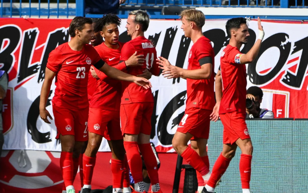 Canadá golea a Perú con doblete de Shaffelburg en Montreal