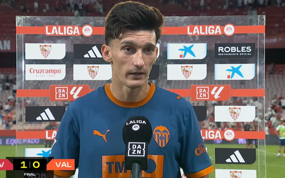 Pepelu admite la frustración del Valencia: "La gente se cansa cuando ve la realidad"