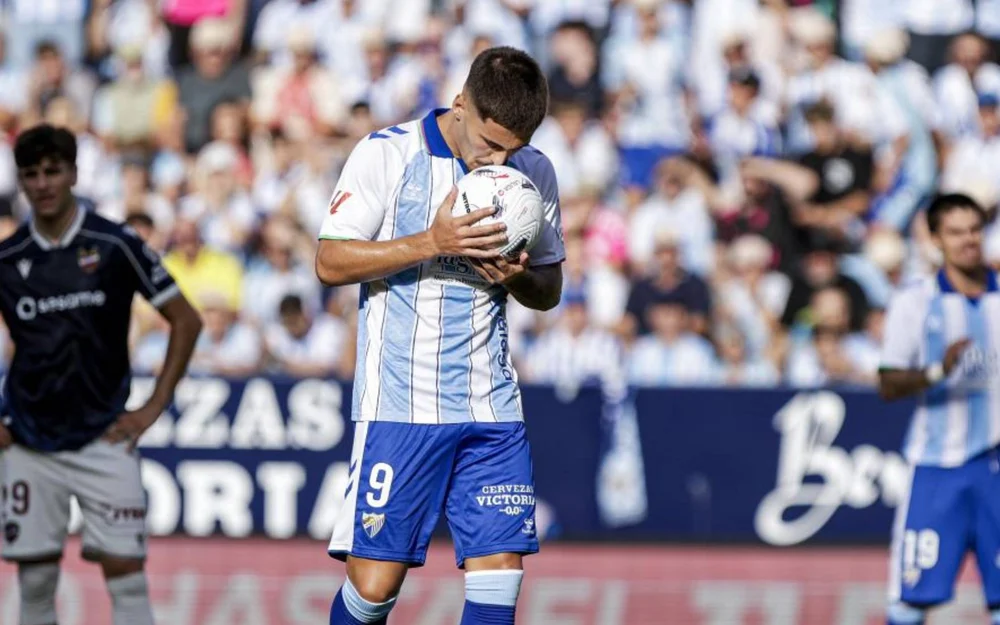 Málaga CF: el tercer peor promedio goleador de las grandes ligas europeas