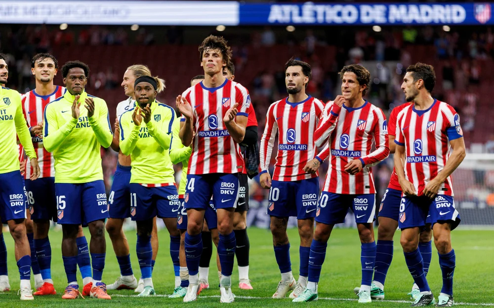 Atlético de Madrid afina su preparación para el derbi madrileño
