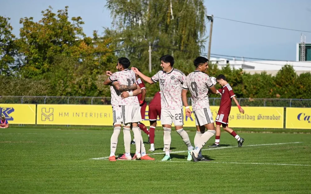 La Roja Sub 17 golea 3-0 a Catar en Croacia y cierra su gira ante el local