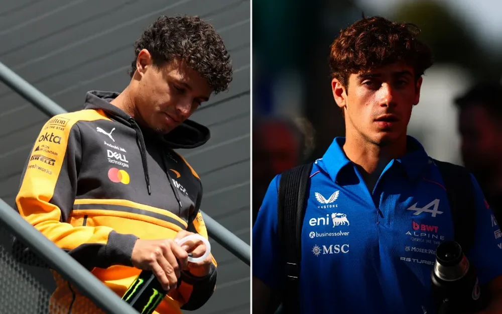 Norris se disculpa con Colapinto tras sus críticas por el accidente en Azerbaiyán