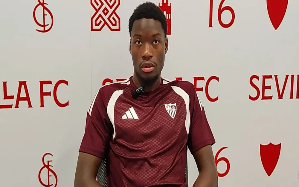 Agoumé anticipa la visita del Barcelona al Sánchez-Pizjuán y recuerda el 4-1 del curso pasado
