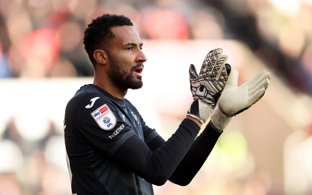 Vigouroux fue titular y clave en el triunfo 2-1 de Swansea ante Norwich