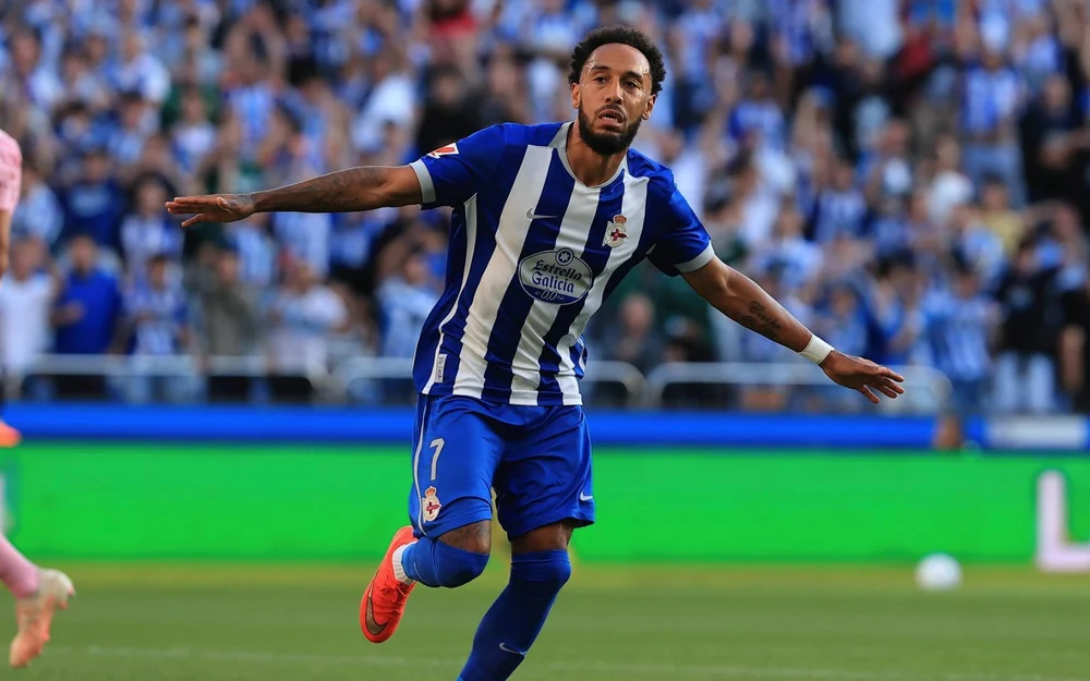 Aubameyang mantiene su racha goleadora en La Liga