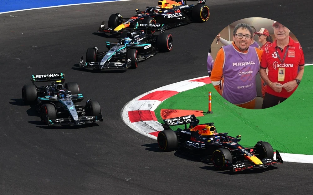 Carlos Álvarez, comisario de pista chileno, busca apoyo para estar en el Gran Premio de México de Fórmula 1