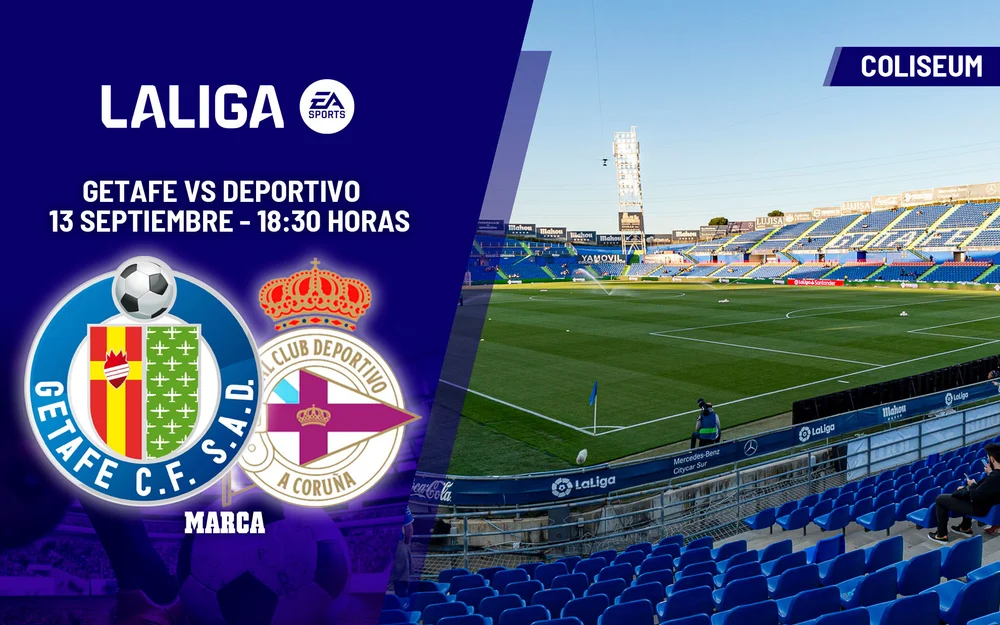 Getafe y Deportivo se miden en el Coliseum con un ojo en el once de Casadó