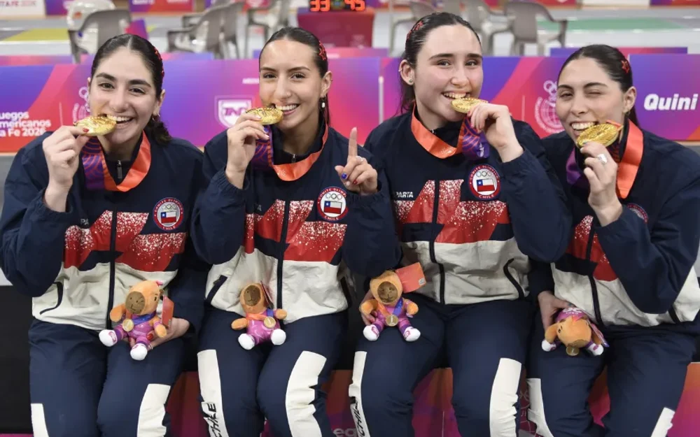 Team Chile firma jornada histórica con seis oros en los Juegos Suramericanos Santa Fe 2026