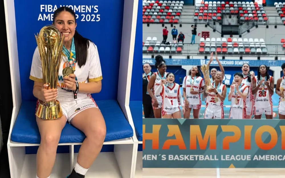 Isabel González es campeona de la Women's Basketball League Americas con Phoenix Bay Arena