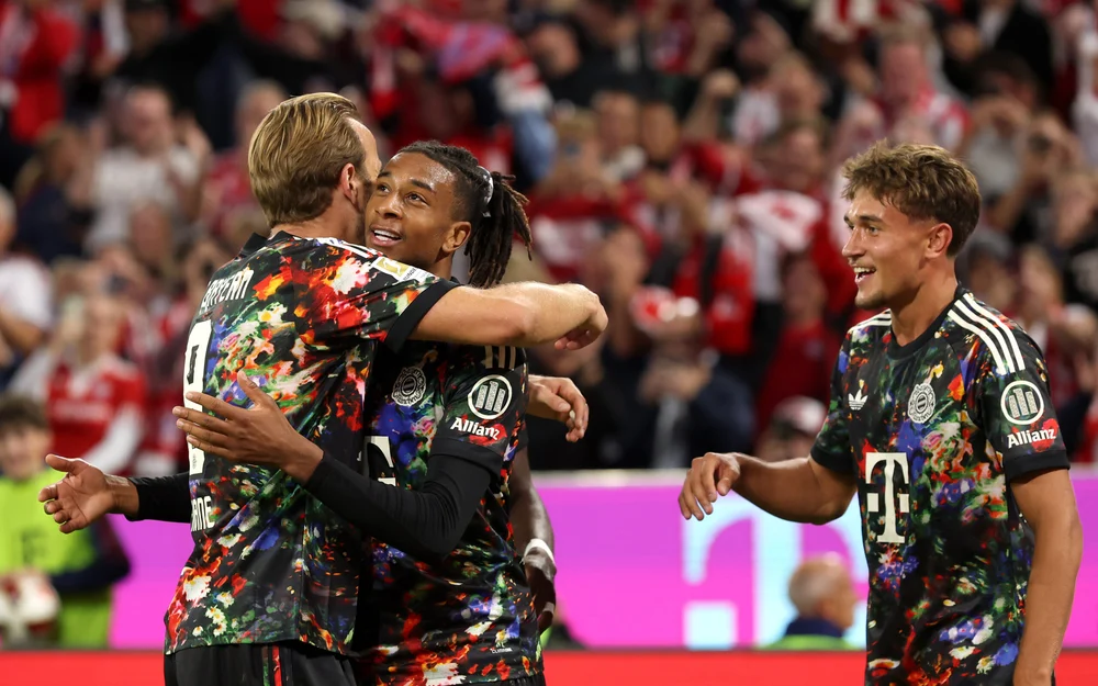 Bayern Múnich golea 7-0 al Union Berlin y se mantiene líder en la Bundesliga