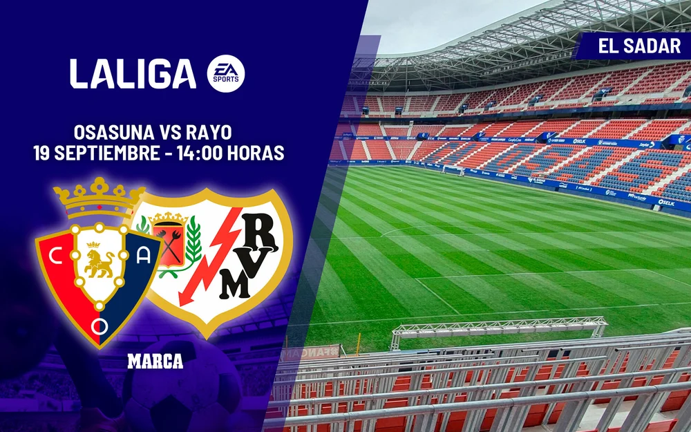 Osasuna y Rayo Vallecano, igualados en la tabla, buscan despedirse antes del parón desde la zona alta