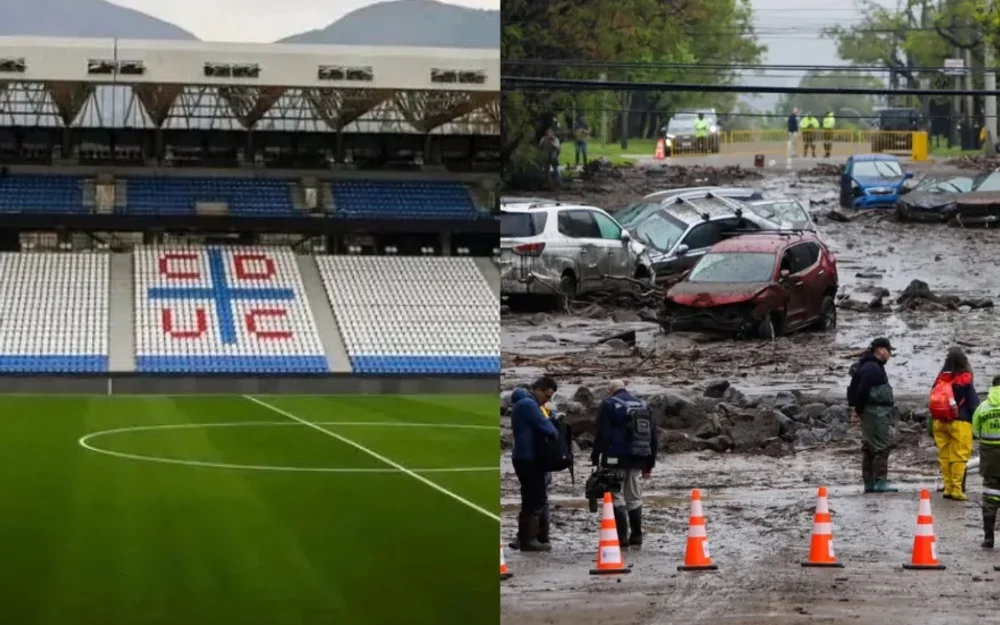 Claro Arena abre sus puertas como centro de emergencia tras aluvión en Las Condes