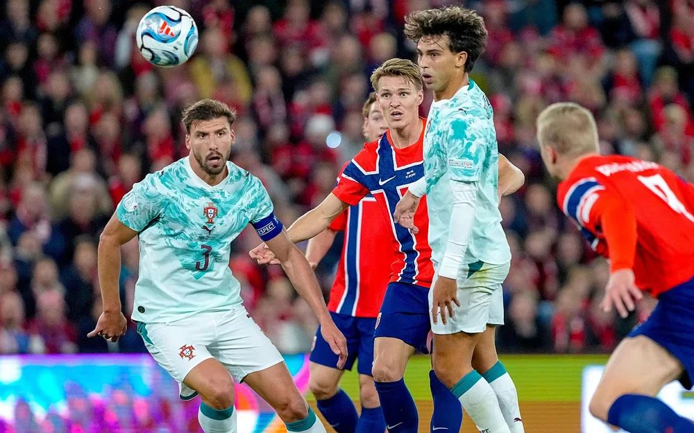 Portugal vence 2-1 a Noruega en la Nations League con gol de Gonçalo Ramos