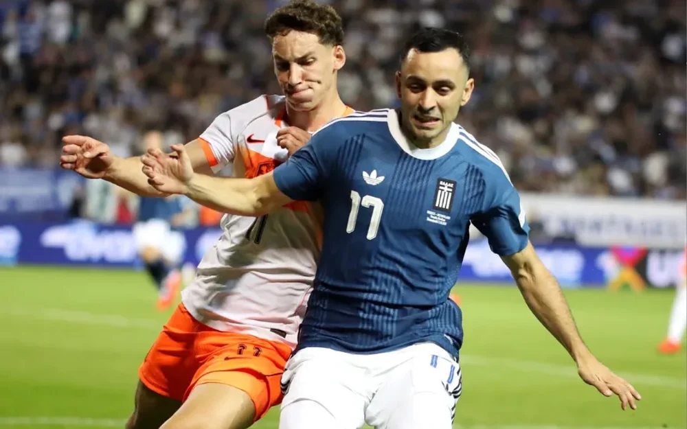 Grecia empata con Países Bajos y sigue al mando de su zona en la Nations League
