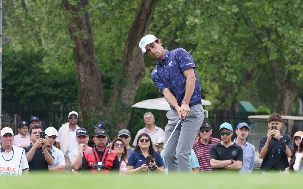 Niemann manda en el Abierto de Chile con 7 bajo el par y dos de ventaja