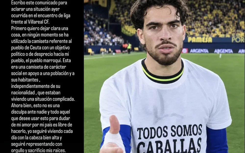 Abde responde a las amenazas por la camiseta social del Villarreal y Betis