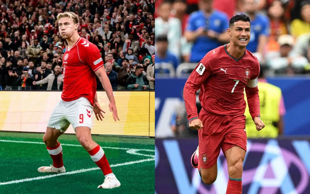 Hojlund desmiente a los Globe Soccer Awards por cita sobre Cristiano Ronaldo