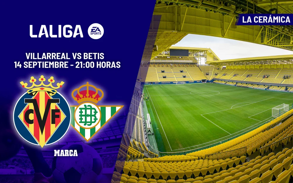 Villarreal y Betis se cruzan en La Cerámica con dinámicas opuestas