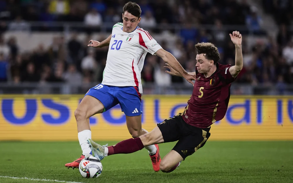 Italia recibe a Bélgica en Roma por la primera fecha de la Nations League