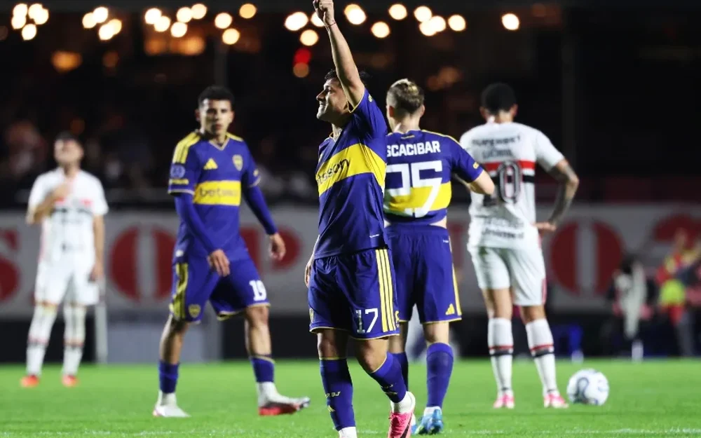 Boca Juniors avanza a semifinales de la Copa Sudamericana con Palacios y Alarcón en la banca