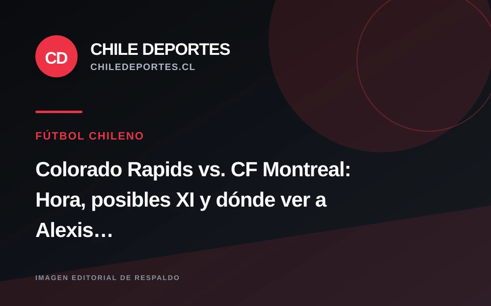 CF Montreal de Alexis Sánchez visita a Colorado Rapids en busca de aire en la MLS