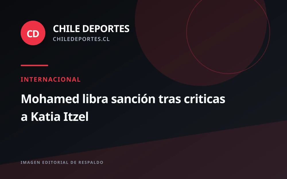 Mohamed, técnico del Toluca, solo recibe apercibimiento por sus críticas a Katia Itzel