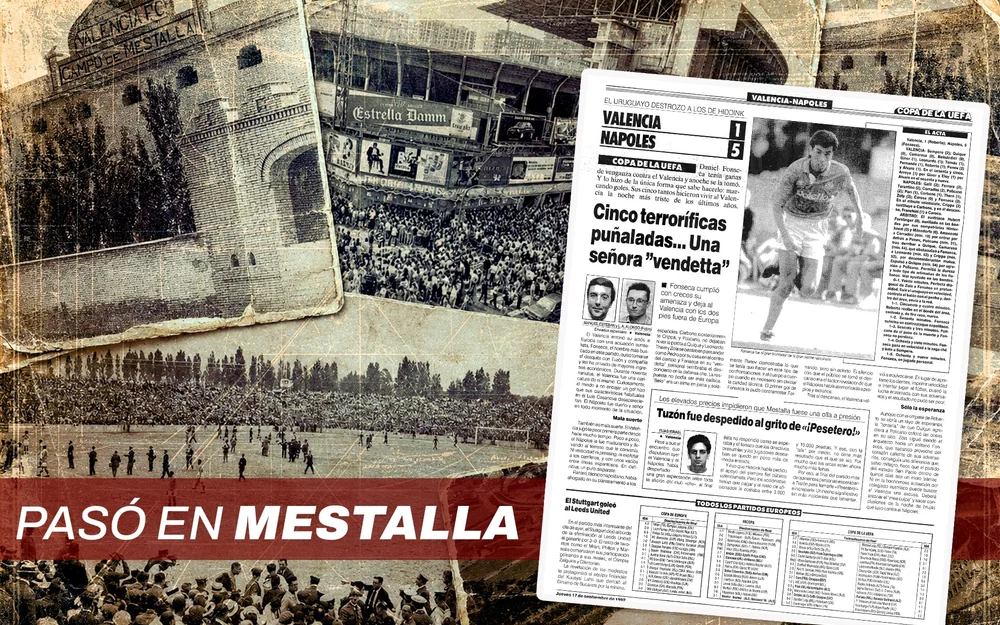 El día que Fonseca anotó cinco goles en Mestalla